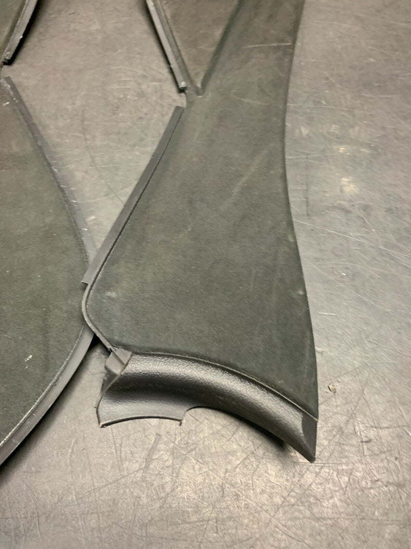 2005 PONTIAC GTO OEM BLACK SUEDE CENTER CONSOLE SIDE TRIM PANELS