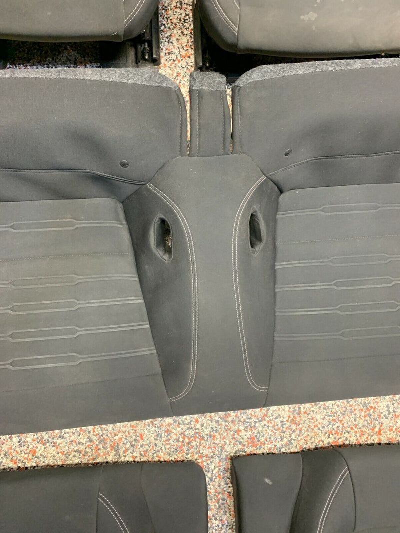 2015 FORD MUSTANG GT OEM CLOTH FRONT REAR SEATS -BLOWN BAGS- COUPE