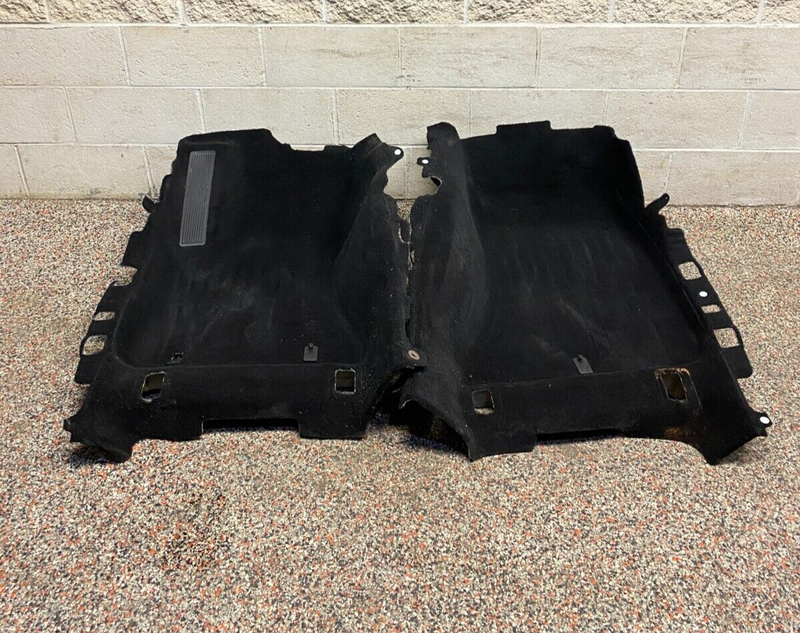 2020 DODGE CHARGER HELLCAT OEM FRONT DRIVER PASSENGER AREA CARPET PAIR USED