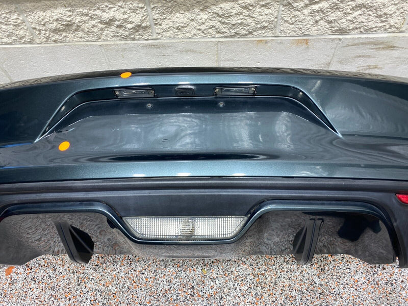 2015 FORD MUSTANG GT OEM REAR BUMPER COVER LOADED VALANCE WIRING USED