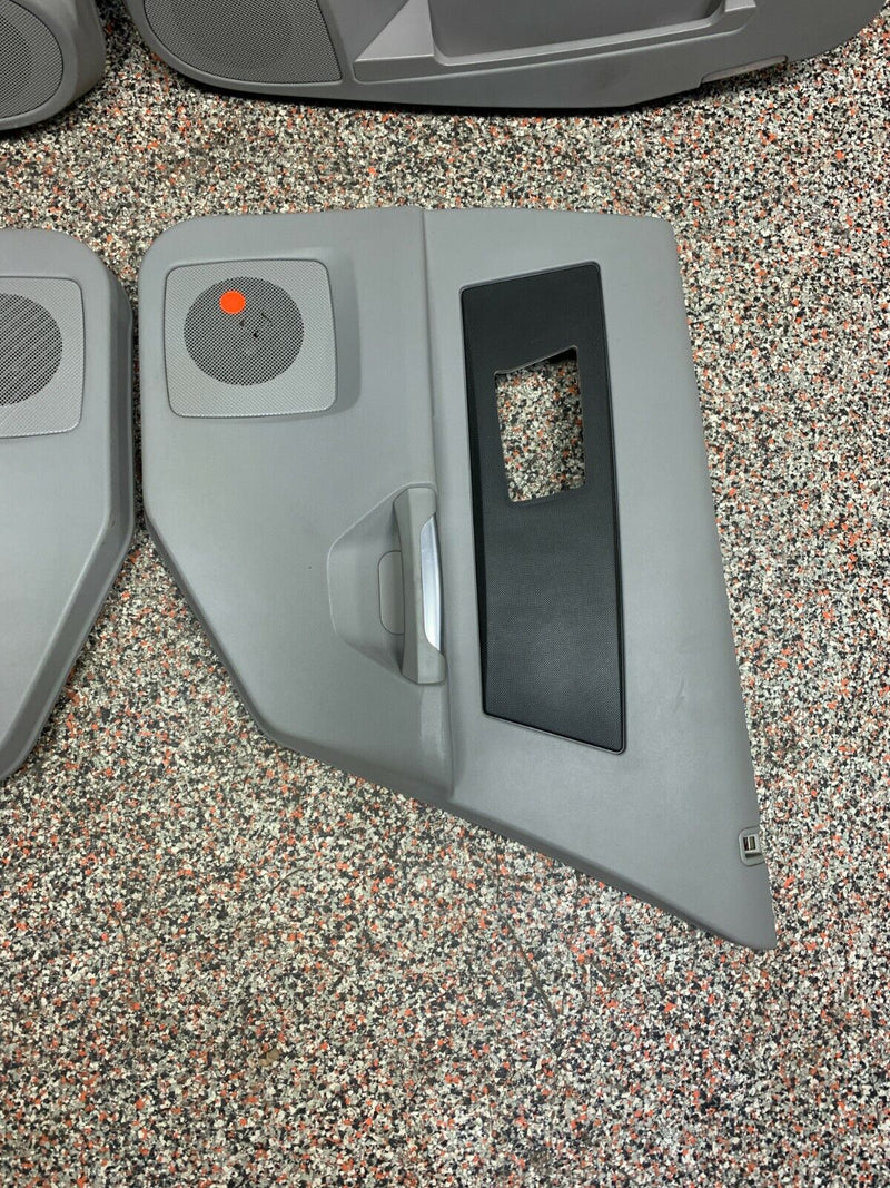 2005 CADILLAC CTSV CTS-V OEM GREY FRONT REAR DOOR PANELS