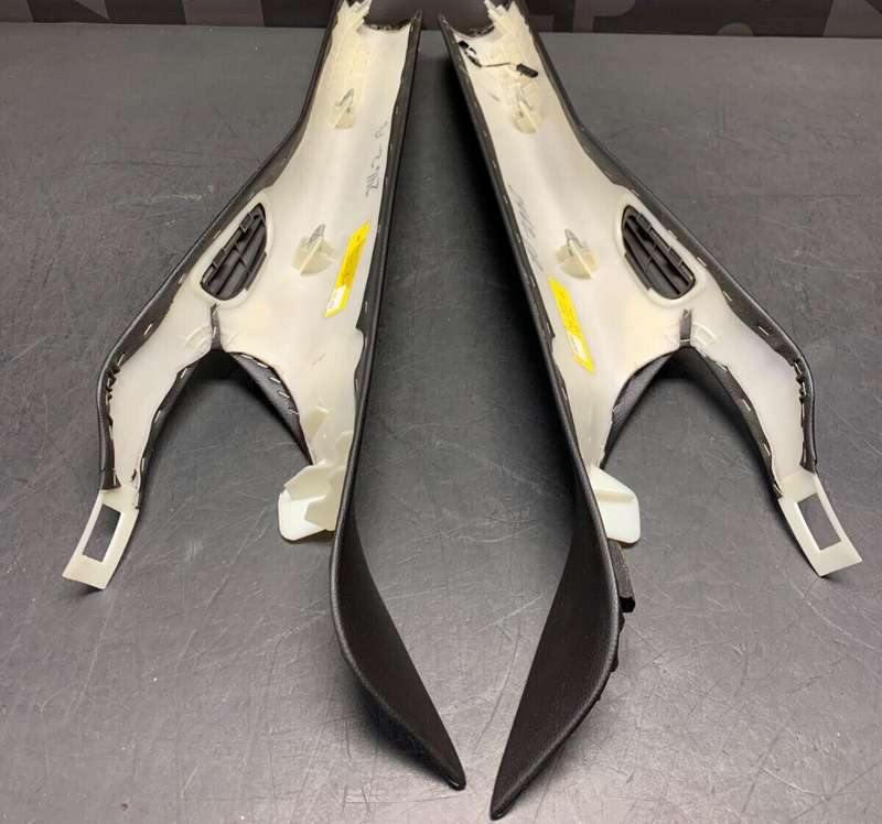 2013 CORVETTE C6 GRANSPORT OEM INTERIOR A PILLAR COVERS PAIR DR PS USED