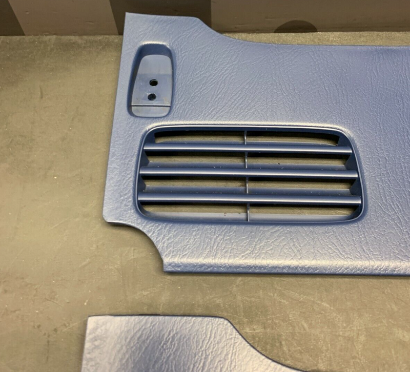 2002 HONDA S2000 AP1 OEM DRIVER PASSENGER REAR INTERIOR TRIM PANELS BLUE