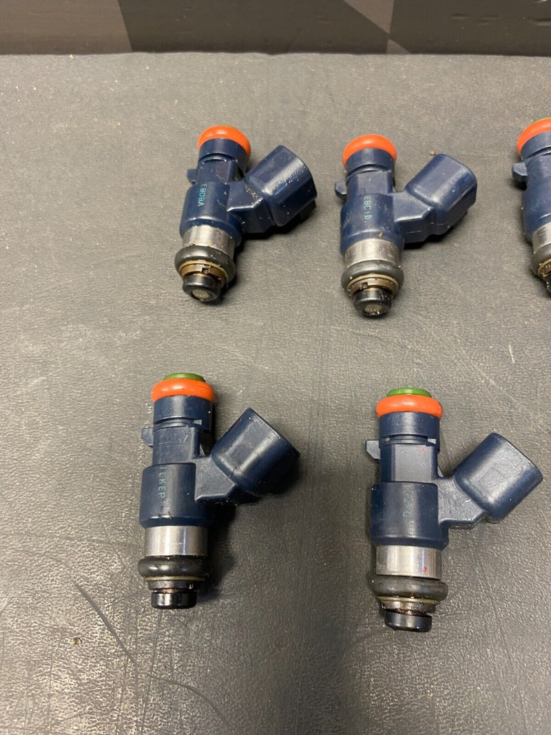 2010 CHEVROLET CAMARO SS OEM 50lbs/hr FUEL INJECTORS SET 12609749 USED