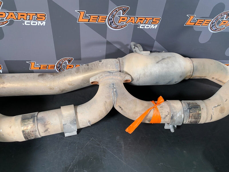 2007 HONDA S2000 AP2 INVIDIA Q300 CATBACK EXHAUST MUFFLERS USED **READ DAMAGE**