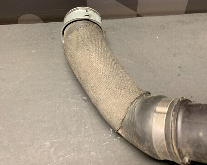 2018 PORSCHE 911 TURBO S RIGHT REAR INTERCOOLER PIPE WITH BYPASS VALVE USED OEM