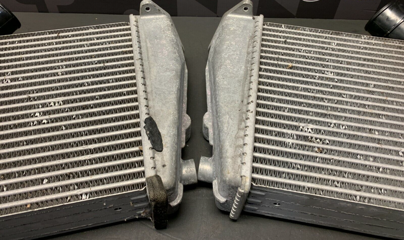 NISSAN R35 GTR OEM FRONT MOUNT INTERCOOLERS DRIVER PASSENGER