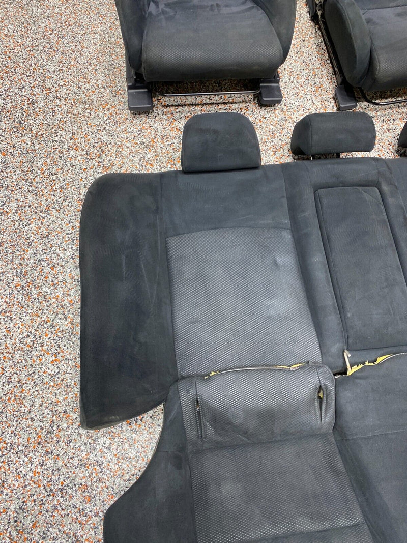 2008 MITSUBISHI EVOLUTION X EVO X OEM RECARO FRONT AND REAR SEAT SET NICE!! USED