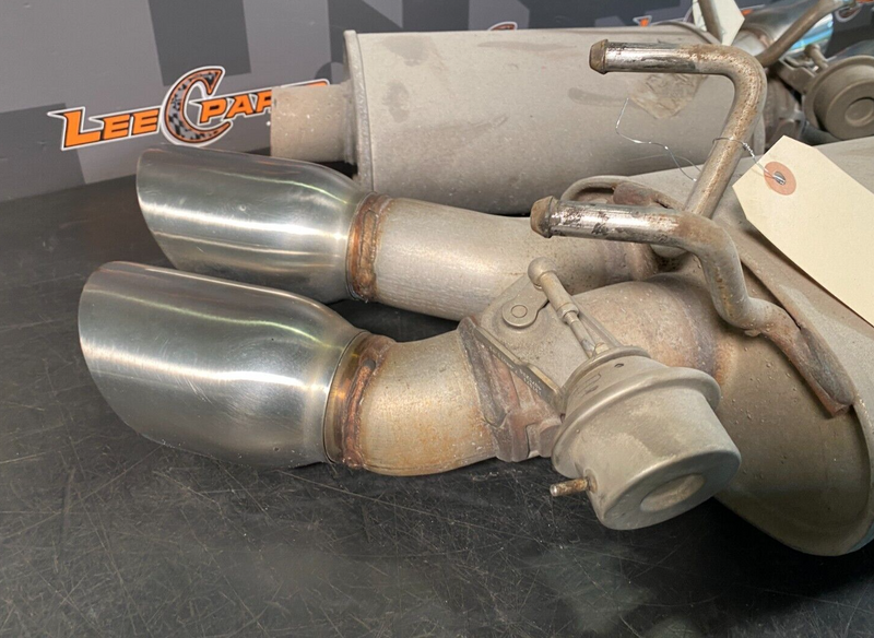 2013 CHEVROLET CAMARO SS 1LE OEM NPP MUFFLER REAR CUTS PAIR DR PS USED