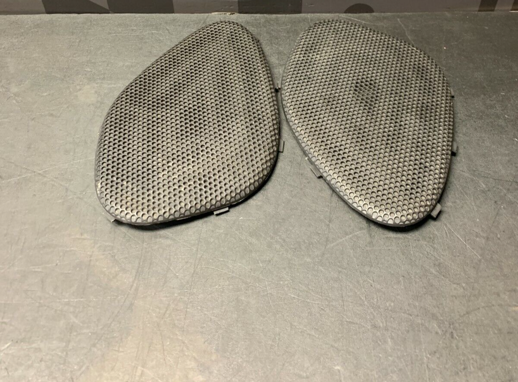2002 CAMARO SS OEM PASSENGER DRIVER REAR SPEAKER COVERS GRILLES