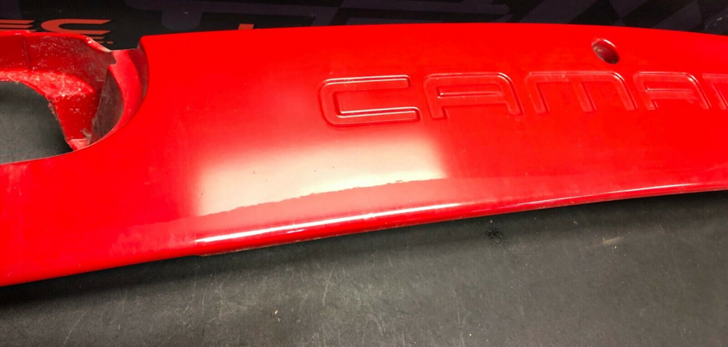 2002 CHEVROLET CAMARO Z28 OEM REAR BUMPER TRUNK HATCH TAIL LIGHT FILLER PANEL