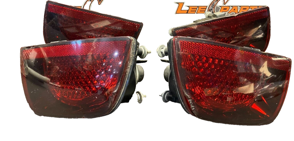 2013 CHEVROLET CAMARO SS OEM TAIL LIGHTS WITH LIGHT SMOKE LENSE SET OF (4) USED