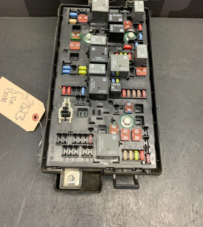2012 CAMARO SS OEM ENGINE BAY FUSE BOX