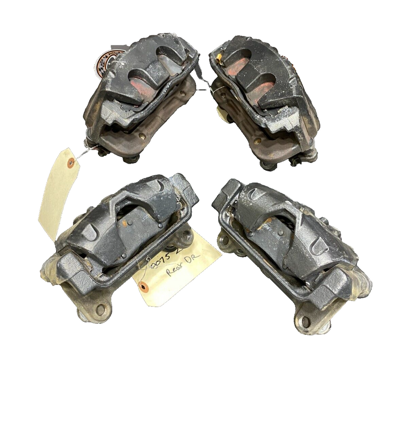 2004 CORVETTE C5 Z06 OEM BRAKE CALIPER SET FRONT REAR PAINTED BLACK USED