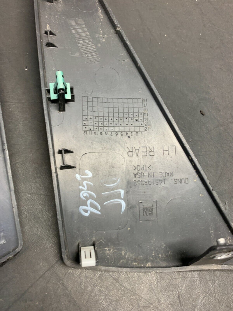 2015 CORVETTE C7 Z06 OEM PASSENGER DRIVER REAR COVER PANELS
