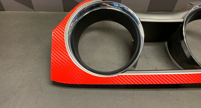 2014 FORD MUSTANG GT OEM GAUGE CLUSTER BEZEL DASH TRIM