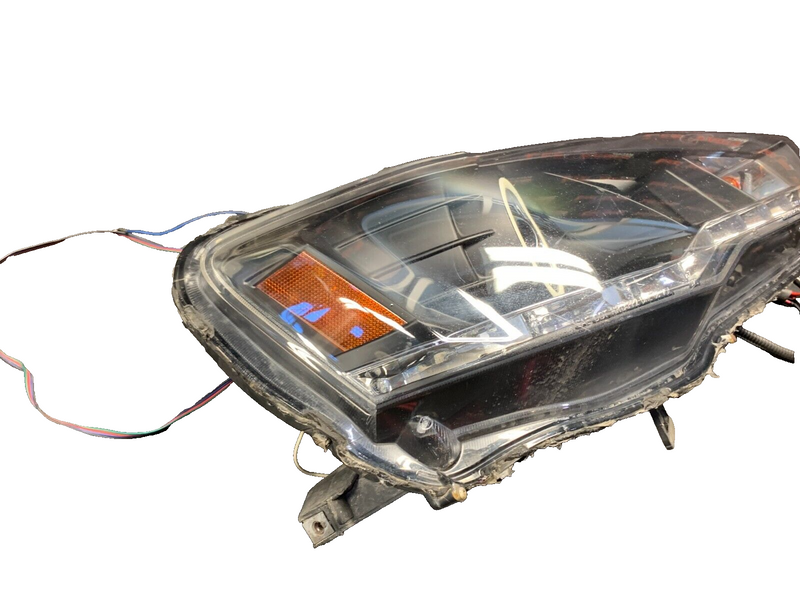 2009 MITSUBISHI LANCER RALLIART AFTERMARKET HALO HEADLIGHTS