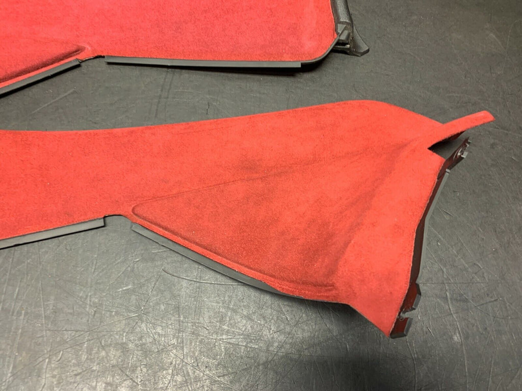 2006 PONTIAC GTO OEM RED SUEDE CENTER CONSOLE KNEE SIDE PANELS