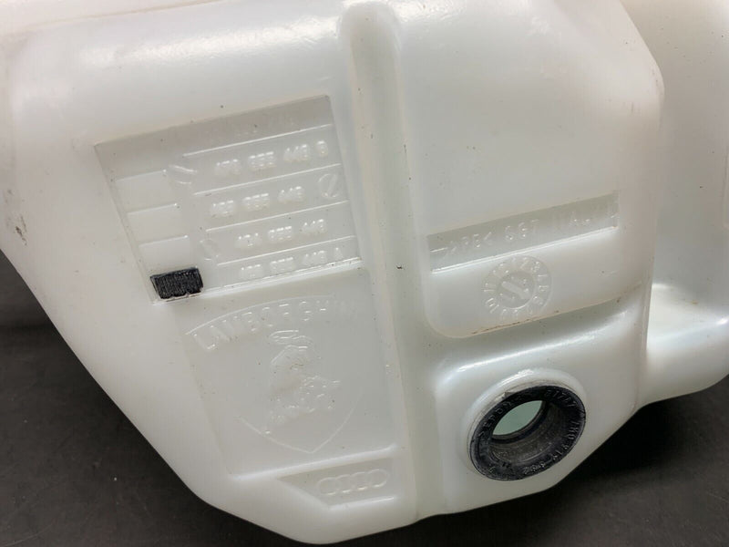 2012 AUDI R8 V10 GT OEM WINDSHIELD WIPER WASHER FLUID BOTTLE TANK