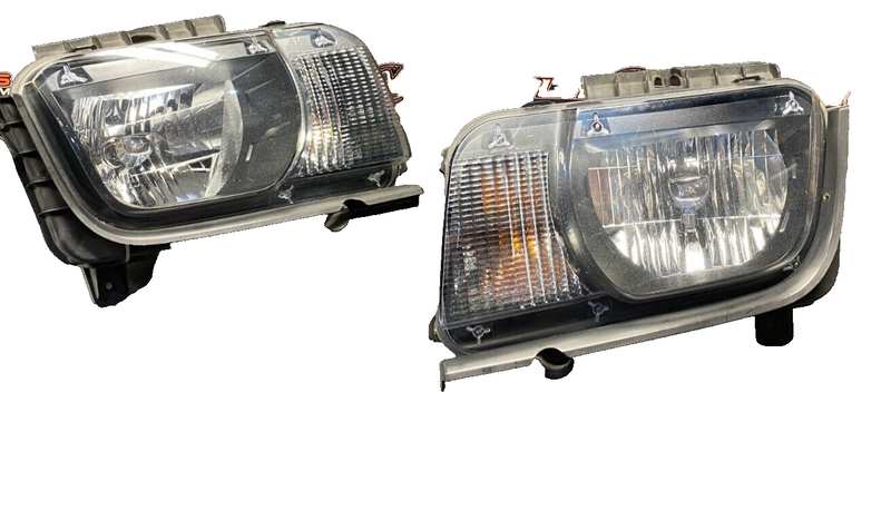 2011 CAMARO SS OEM HEADLIGHTS PAIR DR PS USED