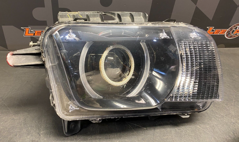 2011 CHEVROLET CAMARO SS OEM MODIFIED HALO LED HEADLIGHTS HALO RINGS USED