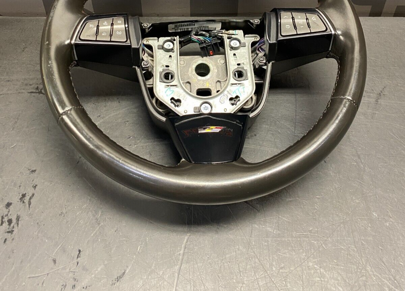 2011 CADILLAC CTSV CTS-V OEM STEERING WHEEL MANUAL TRANS NO PADDLES USED