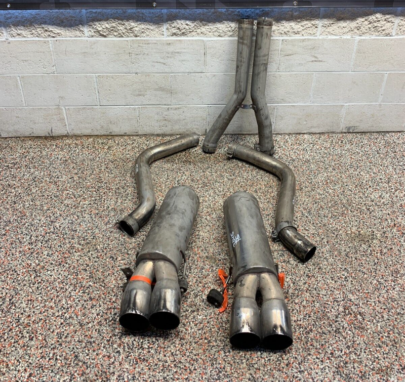 2008 CORVETTE C6 LG GT4 MUFFLERS -DAMAGE-