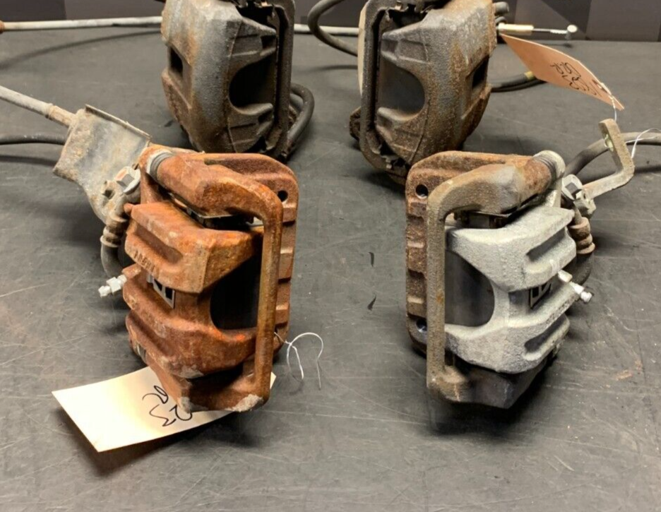2000 HONDA S2000 AP1 OEM BRAKE CALIPER SET FRONT REAR USED