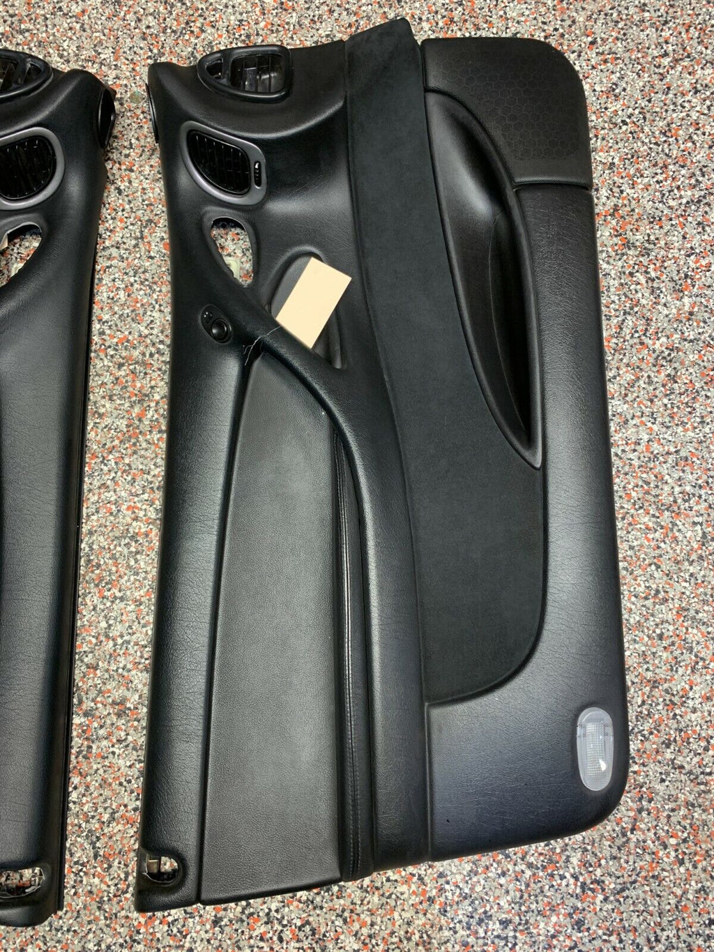 2004 PONTIAC GTO OEM BLACK FRONT REAR DOOR PANELS SPEAKER PANELS