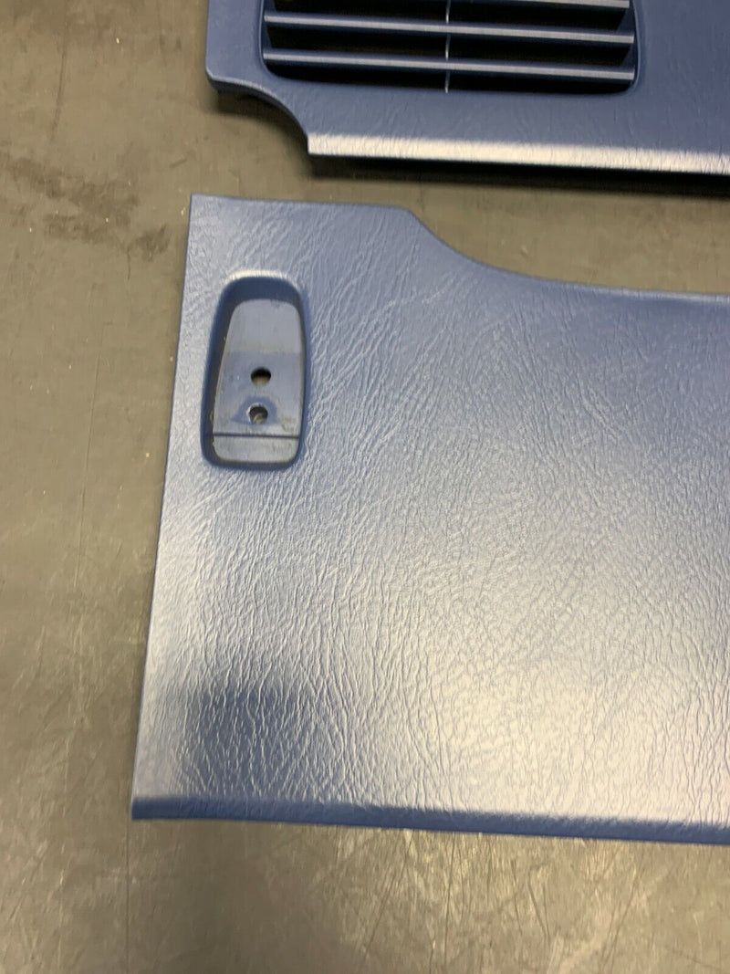 2002 HONDA S2000 AP1 OEM DRIVER PASSENGER REAR INTERIOR TRIM PANELS BLUE