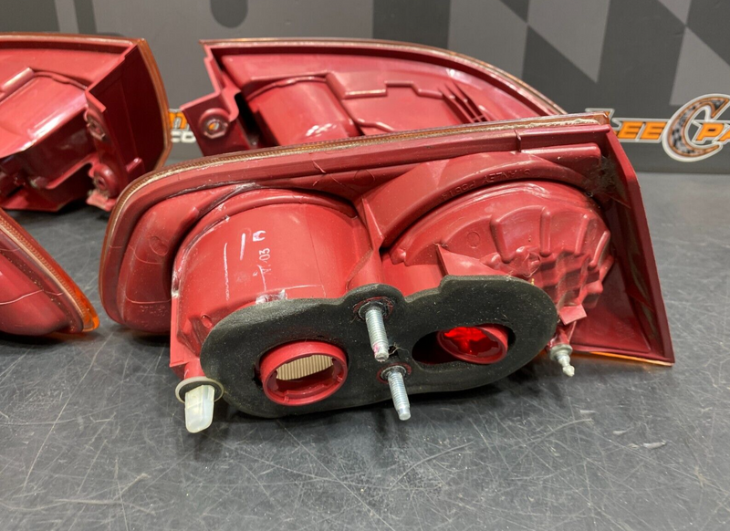 2008 EVOLUTION X EVO 10 GSR OEM TAIL LIGHT SET ALL RED LENSES USED