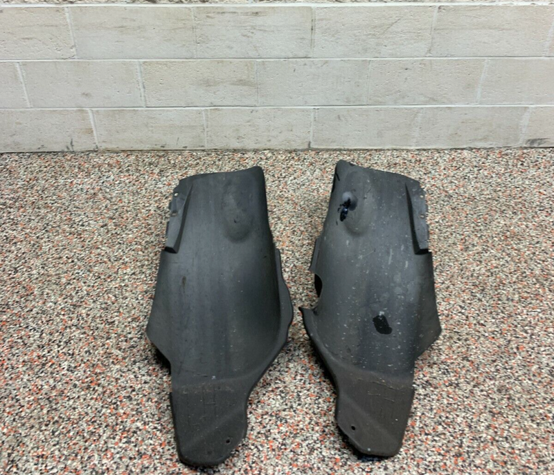 2004 CADILLAC CTS-V CTS V OEM DRIVER PASSENGER REAR FENDER LINERS