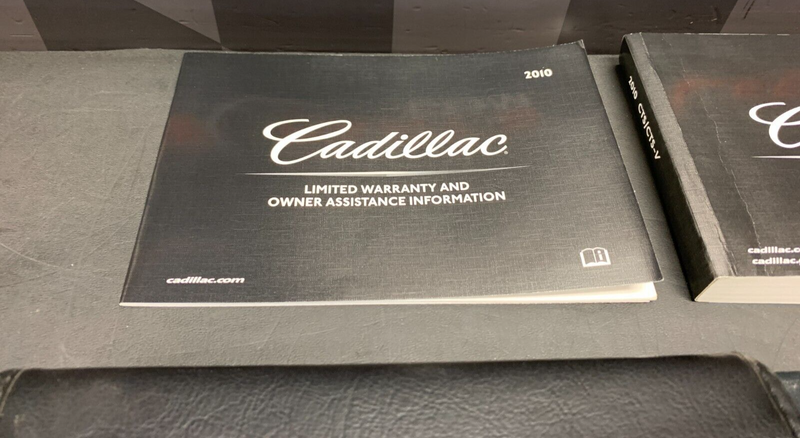 2010 CADILLAC CTSV CTS-V OWNERS MANUAL BROCHURE SET USED OEM