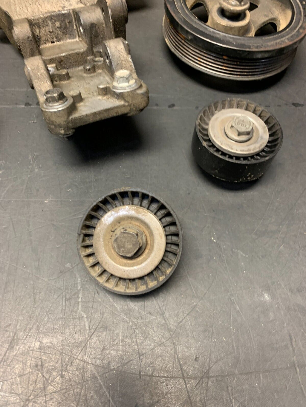 2008 EVOLUTION X EVO 10 MR OEM ENGINE PULLEY SET USED