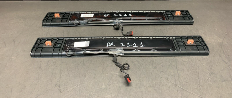 2020 FORD MUSTANG GT 435 MILE OEM LIT DOOR SILLS PANELS