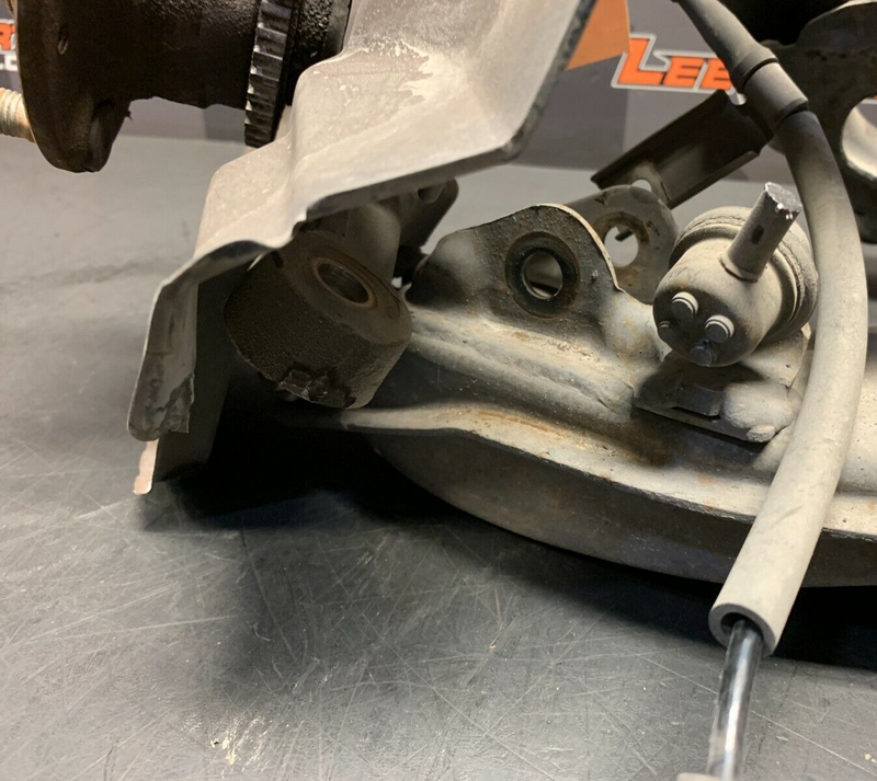 2004 MAZDA MIATA OEM PASSENGER FRONT HUB KNUCKLE CONTROL ARM KNEE ASSY