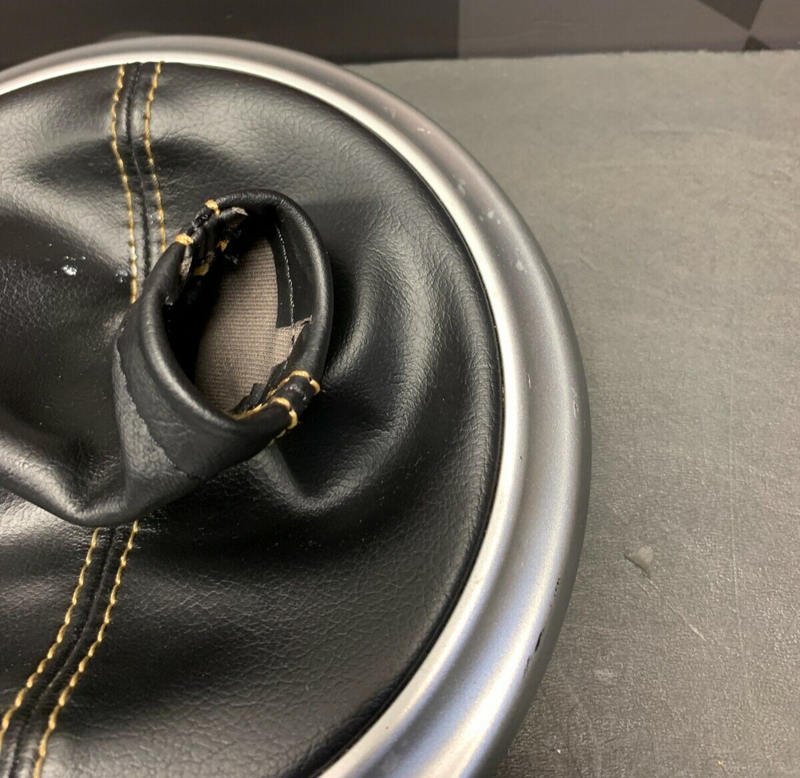 2017 SUBARU BRZ OEM YELLOW STITCHED MANUAL SHIFT BOOT
