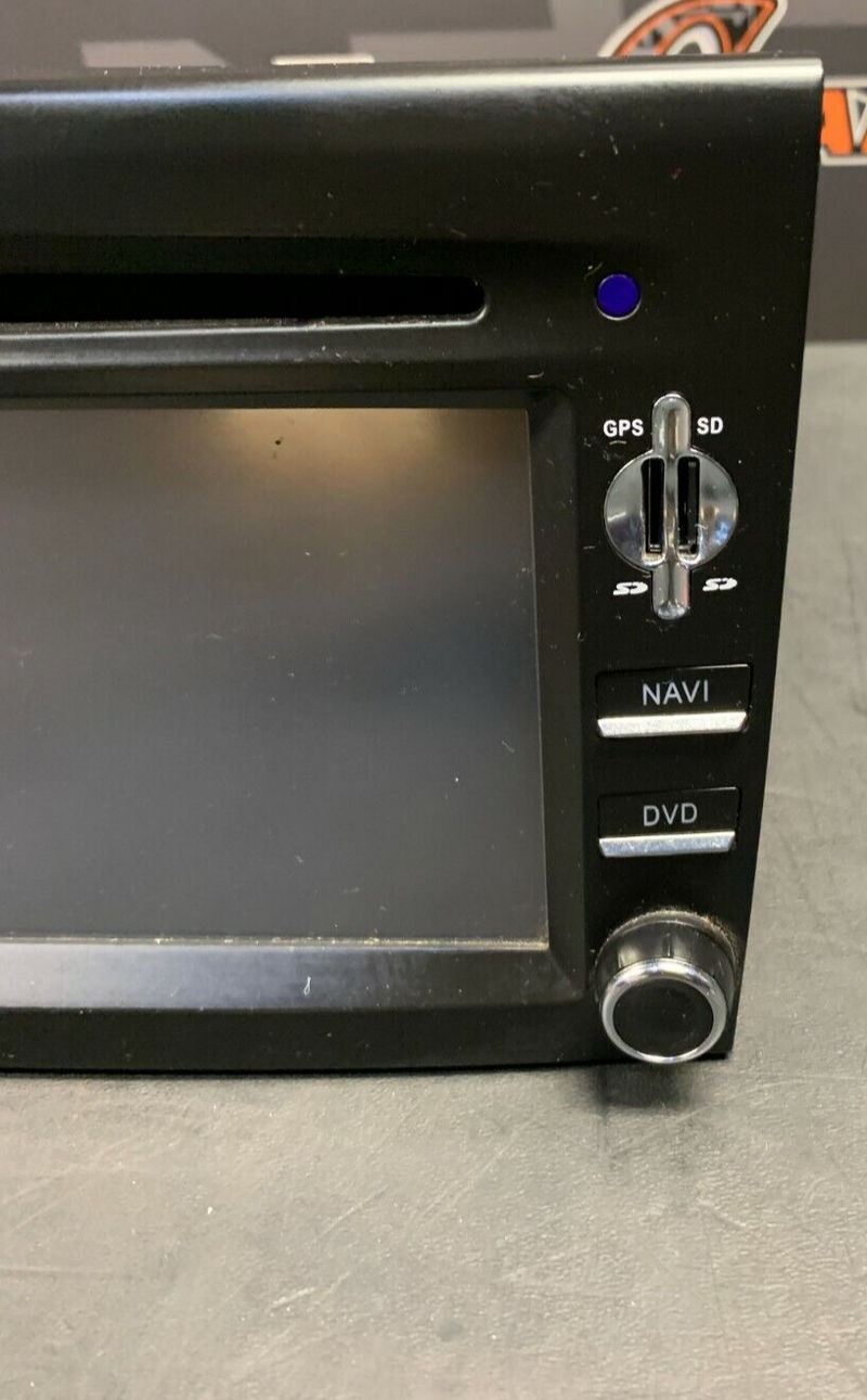 2006 PORSCHE CAYMAN S 987 OEM NAVIGATION RADIO STEREO HEAD UNIT -NOT WORKING-