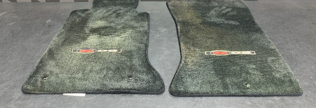 2001 CORVETTE C5 Z06 LLOYD FLOOR MATS PAIR DRIVER PASSENGER USED