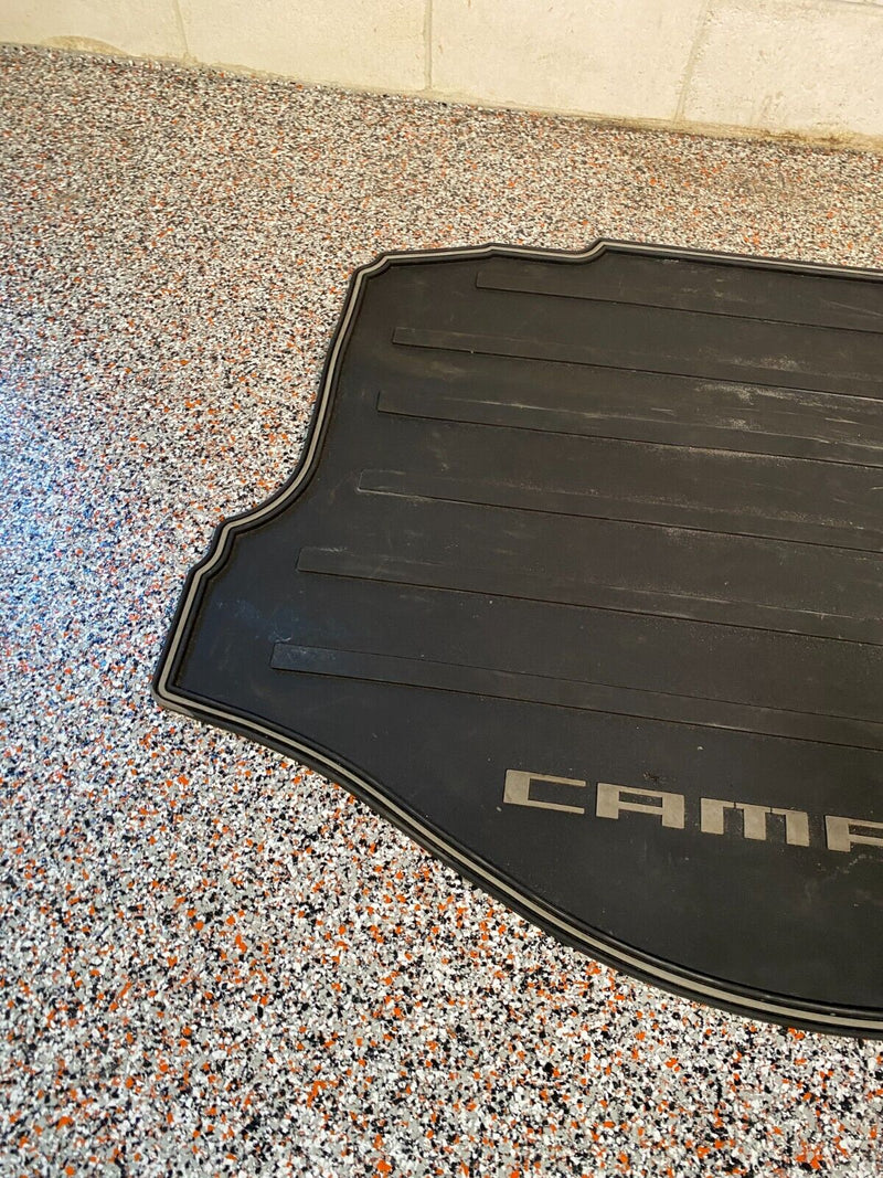 2013 CHEVROLET CAMARO SS 1LE OEM RUBBER TRUNK MAT USED