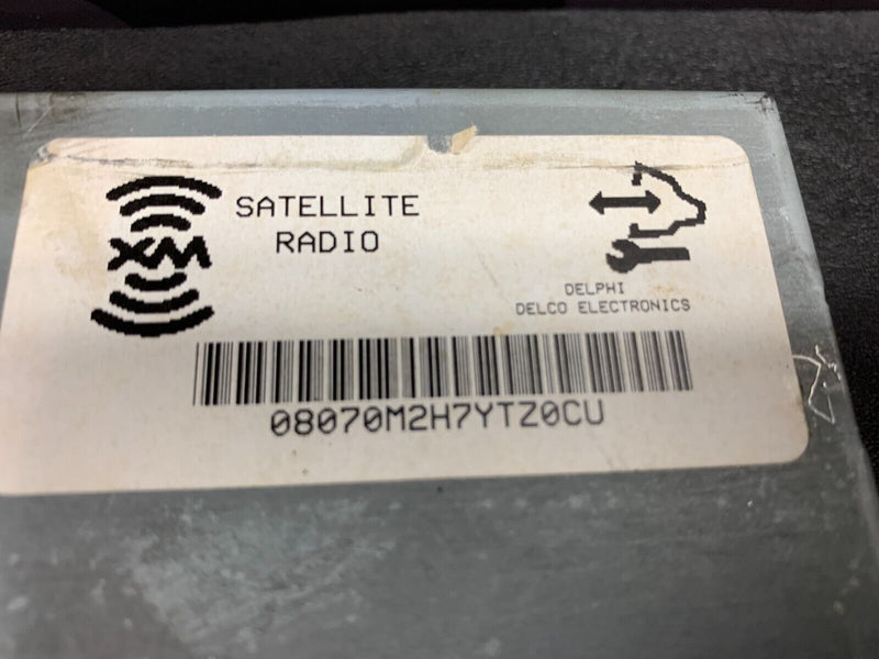 2009 PONTIAC G8 GT OEM 28126669 XM SATELITTE RADIO MODULE