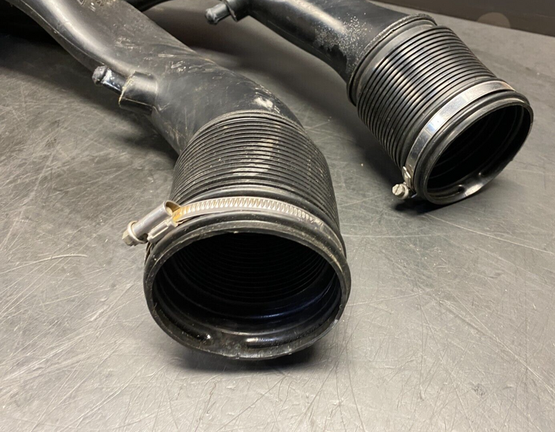 2007 PORSCHE 911 TURBO 997 OEM TURBO INLET PIPES PAIR DR PS USED