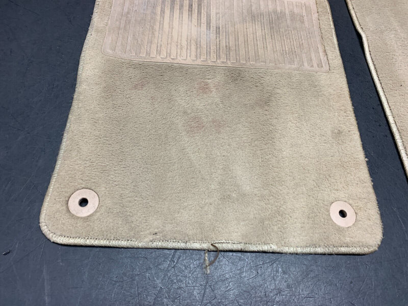 2007 CORVETTE C6 OEM DRIVER PASSENGER FLOOR MATS