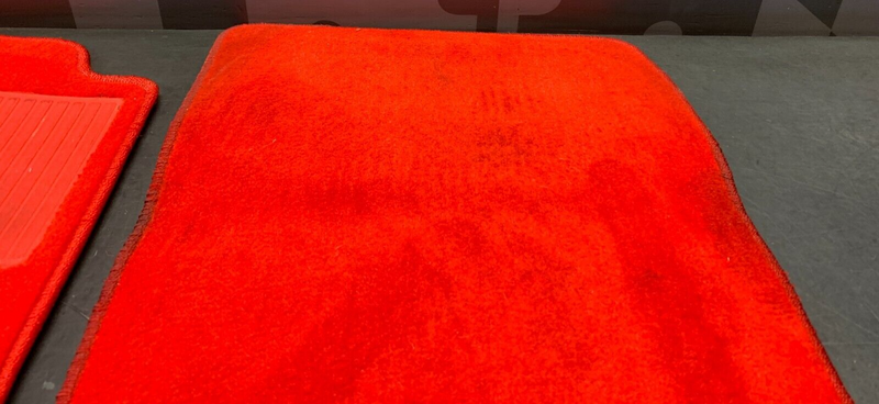 2001 CORVETTE C5 RED FLOOR MATS USED