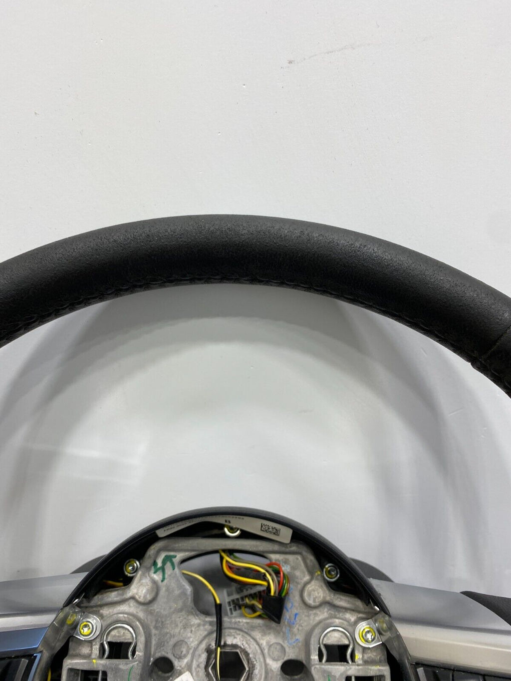 2015 FORD MUSTANG GT OEM STEERING WHEEL ASSEMBLY A/T WITH PADDLES USED