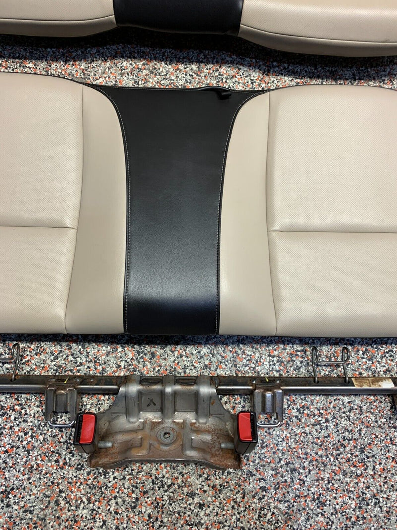2010 CAMARO SS FRONT REAR LEATHER SEATS TAN/BLACK NICE! USED!