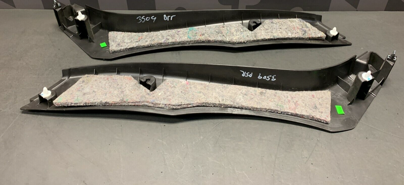 2011 CADILLAC CTS-V CTS V SEDAN INTERIOR LOWER C PILLAR TRIM DRIVER PASSENGER