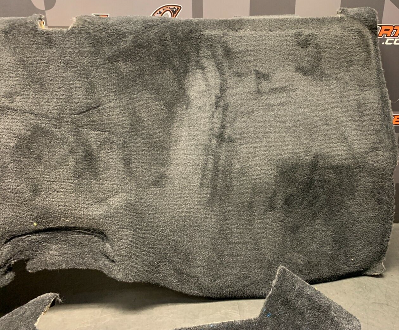 2006 PORSCHE CAYMAN S 987 OEM BLACK CARPET REAR INTERIOR LINER -SEE PICS-