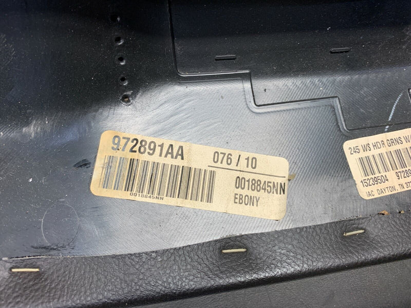 2008 CORVETTE C6 COUPE OEM HEAD LINER HEADER TRIM PANEL COVER