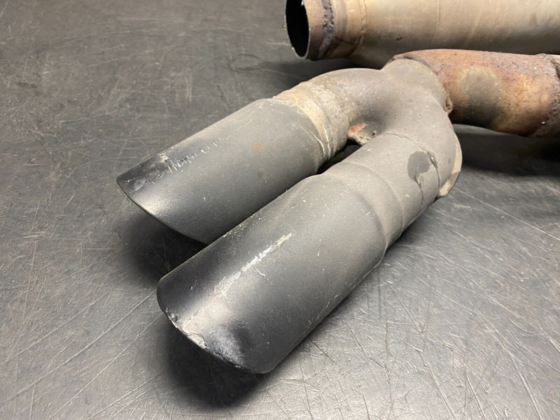 2011 CHEVROLET CAMARO SS EXHAUST TIPS QUAD TIPS WITH MUFFLER AFTERMARKET USED
